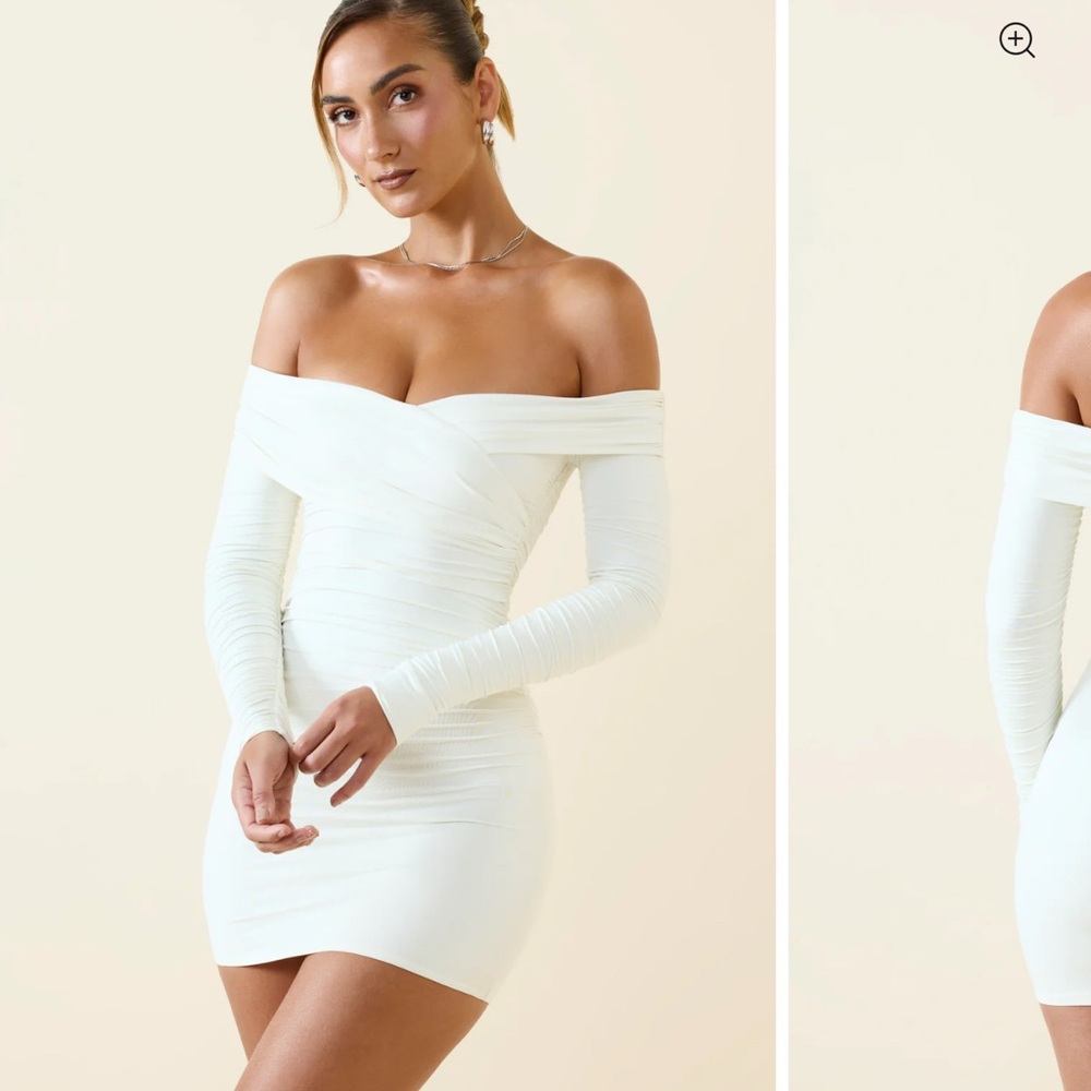 Oh Polly XS White Dress